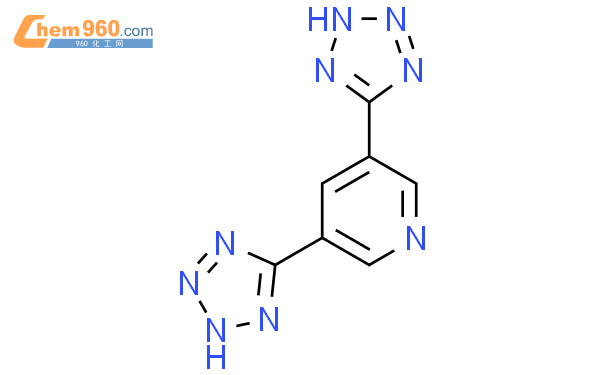 Pyridine, 3,​5-​bis(2H-​tetrazol-​5-​yl)​-