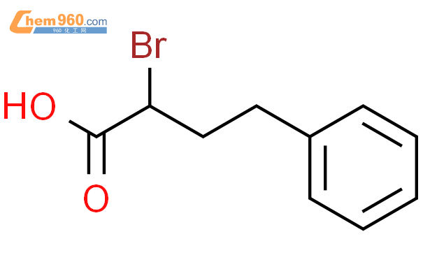 4-苯基-2-溴丁酸结构式