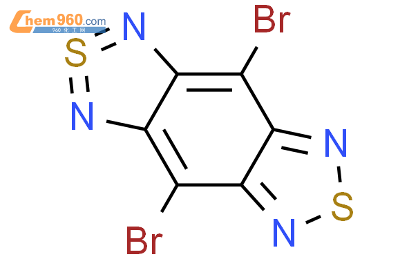 4,7 - 二溴苯并[1,2-c:4,5-c']双（[1,2,5]噻二唑）结构式图片|165617-59-4结构式图片