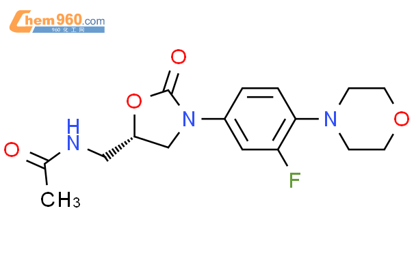 利奈唑胺结构式图片|165800-03-3结构式图片