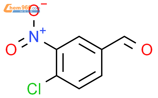 4-氯-3-硝基苯甲醛结构式