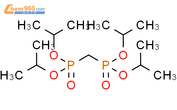 亚甲基二磷酸四异丙酯结构式图片|1660-95-3结构式图片