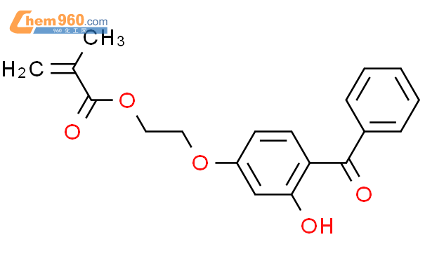 甲基丙烯酸 2-(4-苯甲酰基-3-羟基苯氧基)乙酯