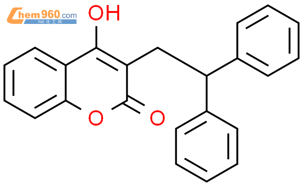 166281-57-8_2H-1-Benzopyran-2-one, 3-(2,2-diphenylethyl)-4-hydroxy-CAS号 ...