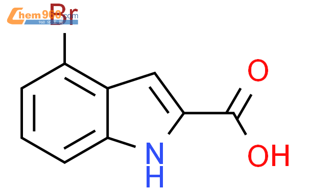 4-溴吲哚-2-甲酸