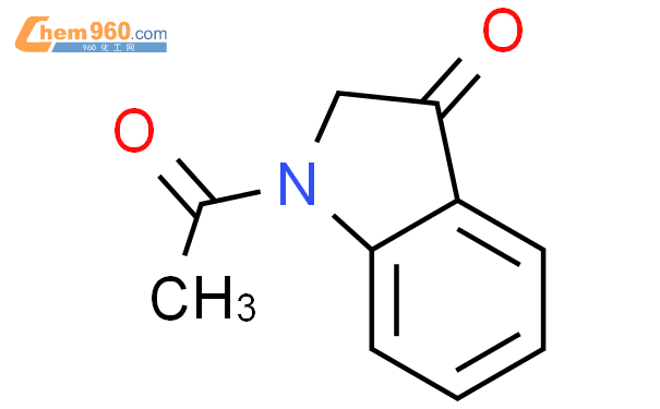 N-乙酰基-3-吲哚啉酮结构式图片|16800-68-3结构式图片
