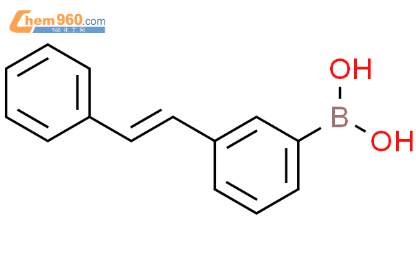 [3-(2-phenylethenyl)phenyl]boronic acid