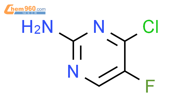 4-氯-5-氟嘧啶-2-胺结构式图片|1683-75-6结构式图片