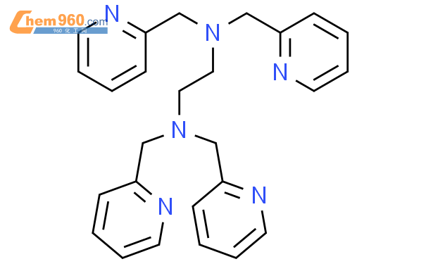 N,N,N',N'-四-(2-吡啶基甲基)乙二胺结构式图片|16858-02-9结构式图片