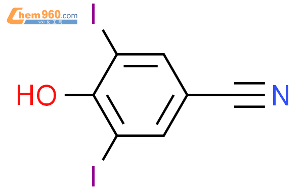 碘苯腈结构式图片|1689-83-4结构式图片