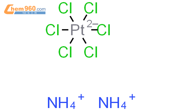 氯铂酸铵结构式