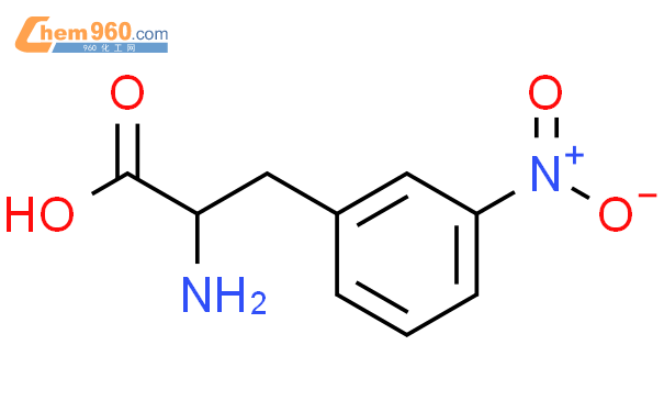 3-硝基-D-苯丙氨酸结构式图片|169530-97-6结构式图片