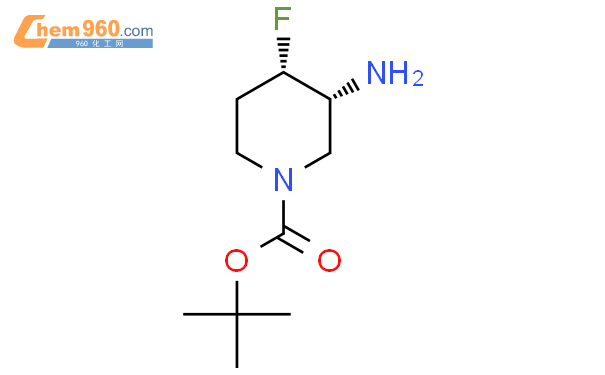 (3R,4S)-3-氨基-4-氟哌啶-1-羧酸叔丁酯