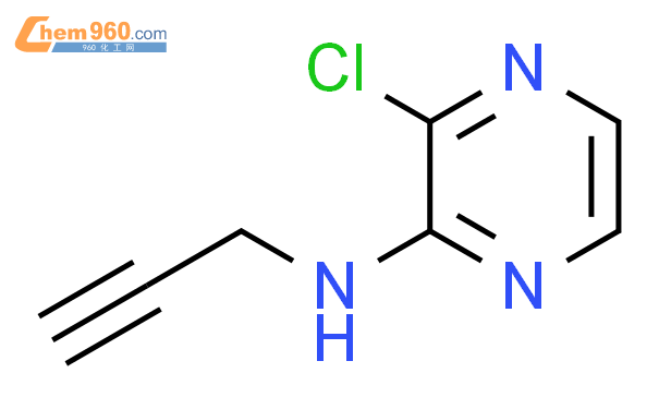 1702872 08 9 3 Chloro N Prop 2 Yn 1 Yl Pyrazin 2 Aminecas号 1702872 08 9 3 Chloro N Prop 2 Yn 1