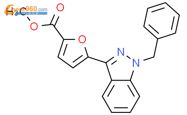 1-Benzyl-3-(5-methoxycarbonyl-2-furyl)indazole