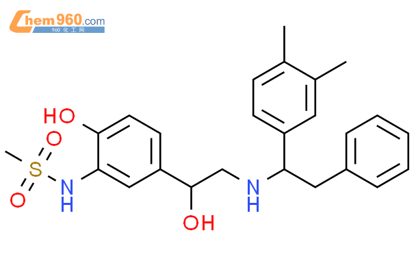 170685 65 1methanesulfonamiden 5 2 1 34 Dimethylphenyl 2 Phenylethyl Amino 1 