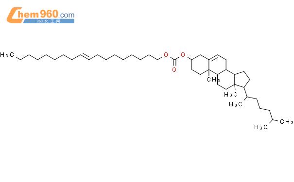 胆甾醇油酰基碳酸酯结构式图片|17110-51-9结构式图片