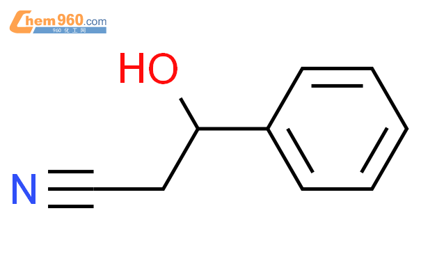 Benzenepropanenitrile, 尾-hydroxy-结构式图片|17190-29-3结构式图片