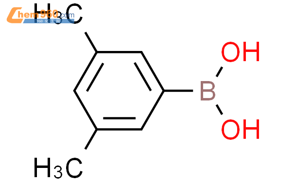3,5-二甲基苯硼酸结构式图片|172975-69-8结构式图片