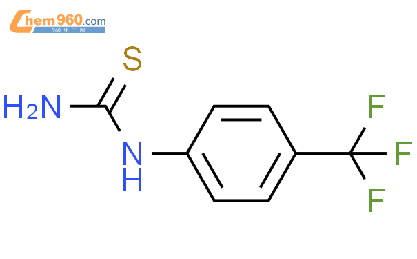 4-(三氟甲基)苯基硫脲结构式图片|1736-72-7结构式图片