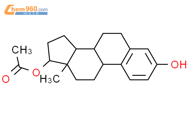 17beta-雌二醇 17-乙酸酯结构式图片|1743-60-8结构式图片