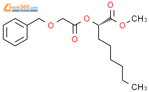 174563-86-1,Octanoic acid, 2-[[(phenylmethoxy)acetyl]oxy]-, methyl ...