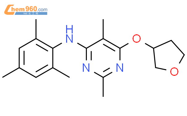 Pyrimidinamine Dimethyl Tetrahydro Furanyl Oxy N Trimethylphenyl