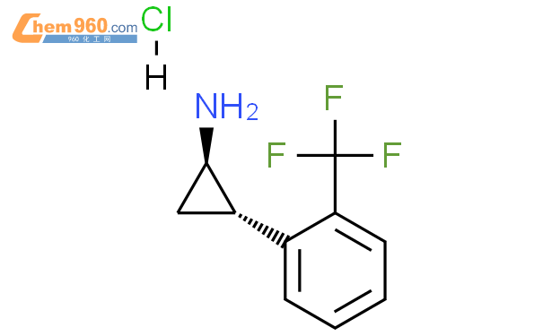 trans-2-(2-(trifluoromethyl)phenyl)cyclopropanamine HCl