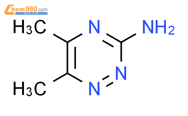 3-氨基-5,6-二甲基-1,2,4-三嗪结构式图片|17584-12-2结构式图片
