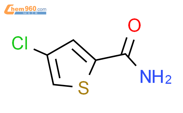 176203 88 6 2 THIOPHENECARBOXAMIDE 4 CHLORO 化学式结构式分子式molsmiles 960化工网