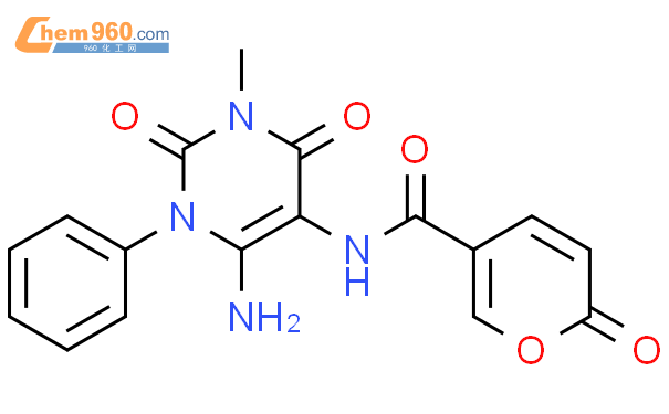 176379 30 9 N 6 氨基 1 2 3 4 四氢 3 甲基 2 4 二氧代 1 苯基 5 嘧啶 2 氧代 2h 吡喃 5 羧酰胺cas号 176379 30 9 N 6 氨基