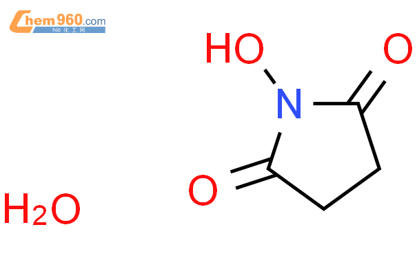 176526 20 81 Hydroxy 25 Pyrrolidinedione Hydrate化学式、结构式、分子式、mol 960化工网 