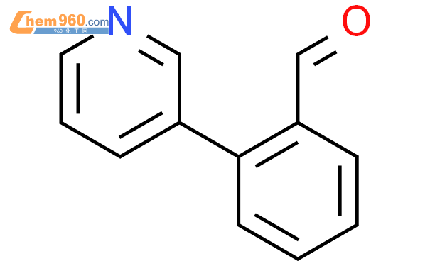 2-吡啶-3-基苯甲醛结构式图片|176690-44-1结构式图片