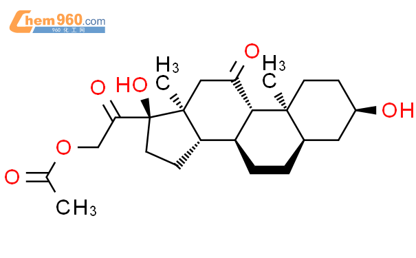 5β-孕甾-3α，17，21-三醇-11，20-二酮21-乙酸酯