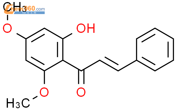 2-Propen-1-one,1-(2-hydroxy-4,6-dimethoxyphenyl)-3-phenyl-, (2E)-
