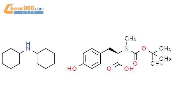 N-[叔丁氧羰基]-N-甲基-D-酪氨酸