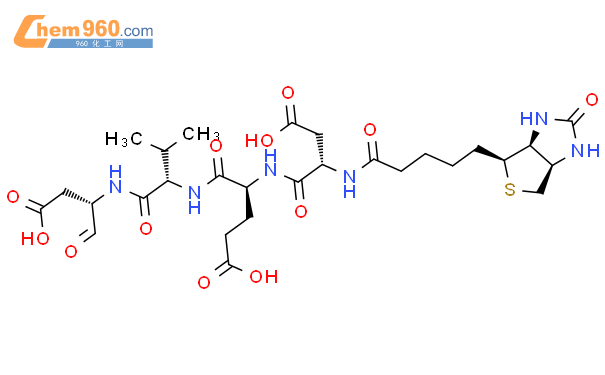 Biotinyl-Asp-Glu-Val-Asp-aldehyde (pseudo acid)