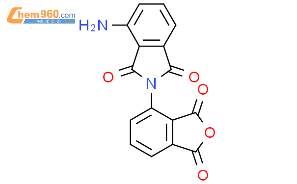 Pomalidomide N-Isobenzofuran-1,3-dione结构式