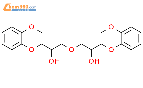 1,7-Di(2-methoxyphenoxy)-2,6-dihydroxy-4-oxaheptane