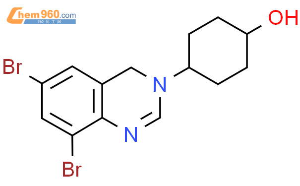 4-(6,8-Dibromo-3(4H)-quinazolinyl)-cyclohexanol结构式图片|1797894-71-3结构式图片