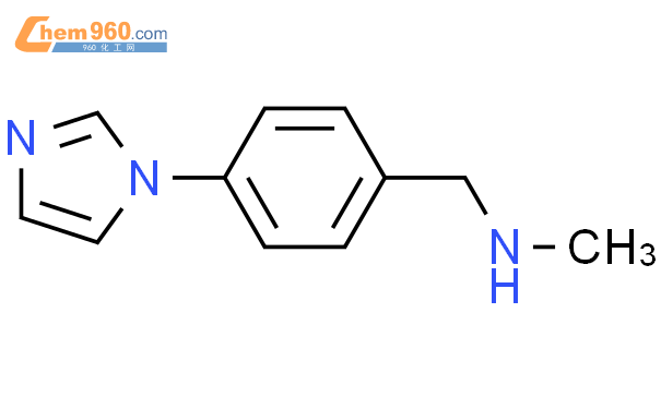N-甲基-4-(1H-咪唑-1-yl)苄胺结构式图片|179873-45-1结构式图片
