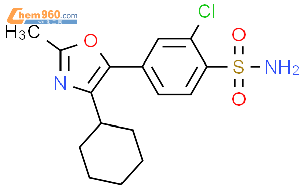 Benzenesulfonamide Chloro Cyclohexyl Methyl Oxazolyl Cas