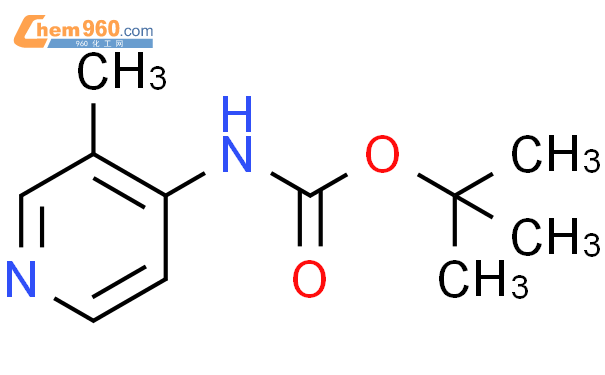 3-甲基吡啶-4-氨基甲酸叔丁酯