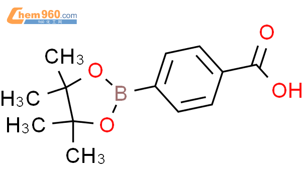4-羧基苯硼酸频那醇酯结构式图片|180516-87-4结构式图片