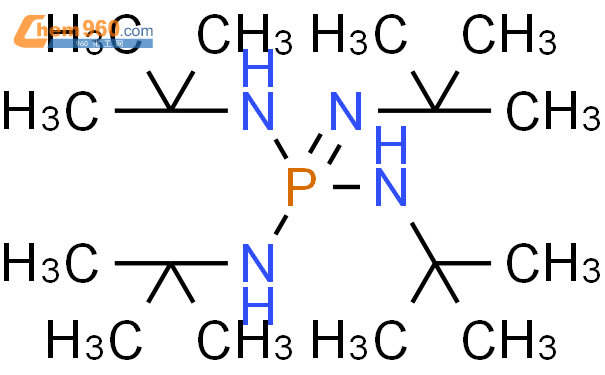 1808 65 7 Phosphorimidic Triamide N N N N Tetrakis 1 1 Dimethylethyl 化学式、结构式、分子式、mol