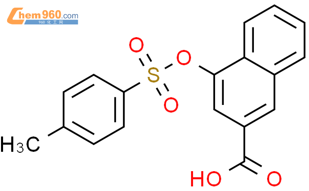 4-[[(4-甲基苯基)磺酰基]氧基]-2-萘羧酸