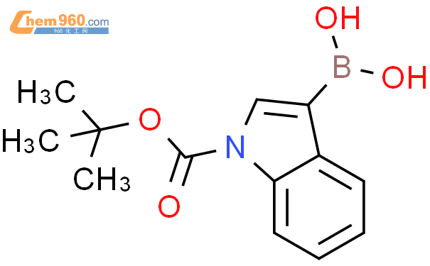 3-硼-1H-吲哚-1-羧酸-1-(1,1-二甲基乙基)酯