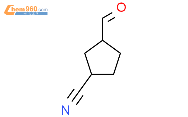 3-甲酰基環戊烷甲腈結構式圖片|18214-31-8結構式圖片