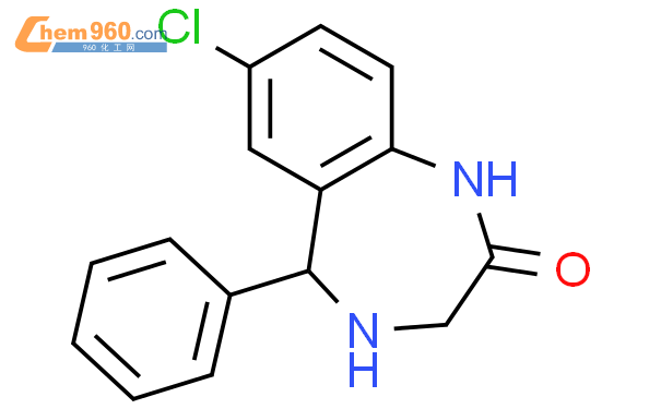 7-chloro-5-phenyl-1,3,4,5-tetrahydro-1,4-benzodiazepin-2-one