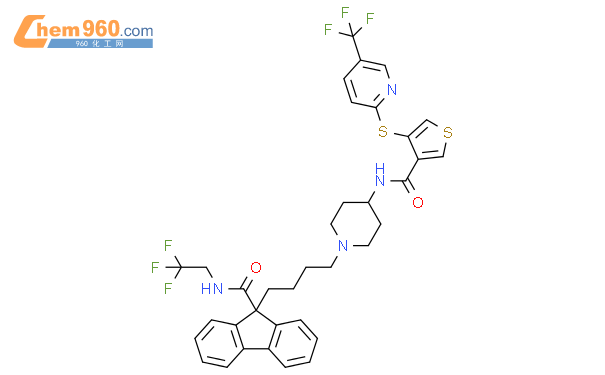 Thiophenecarboxamide N Trifluoroethyl